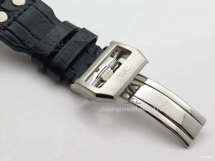 MIROTIME 0115 Big Pilot “Markus Buhler” IW5003 Turbine V6F Best Edition Silver Dial On Leather Strap A Reliable 7315